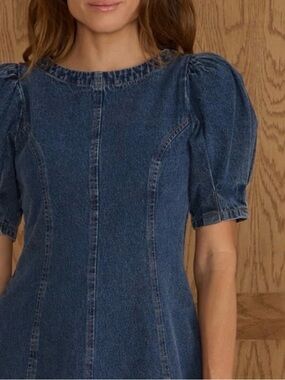 Levi Denim Mini Dress NWT